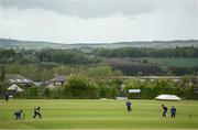 12 May 2022; A general view of the action during the Cricket Ireland Inter-Provincial Cup match between North West Warriors and Northern Knights at Bready Cricket Club in Magheramason, Tyrone. Photo by Stephen McCarthy/Sportsfile