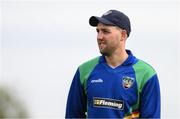 12 May 2022; Jared Wilson of North West Warriors during the Cricket Ireland Inter-Provincial Cup match between North West Warriors and Northern Knights at Bready Cricket Club in Magheramason, Tyrone. Photo by Stephen McCarthy/Sportsfile