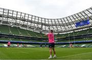 13 May 2022; Rónan Kelleher during a Leinster Rugby captain's run at the Aviva Stadium in Dublin. Photo by Harry Murphy/Sportsfile