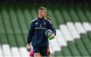 13 May 2022; Jonathan Sexton during a Leinster Rugby captain's run at the Aviva Stadium in Dublin. Photo by Harry Murphy/Sportsfile