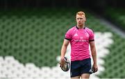13 May 2022; Ciarán Frawley during a Leinster Rugby captain's run at the Aviva Stadium in Dublin. Photo by Harry Murphy/Sportsfile