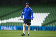 13 May 2022; Head coach Leo Cullen during a Leinster Rugby captain's run at the Aviva Stadium in Dublin. Photo by Harry Murphy/Sportsfile