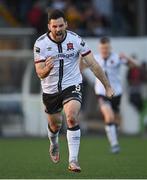 13 May 2022; Patrick Hoban of Dundalk celebrates after scoring his side's first goal during the SSE Airtricity League Premier Division match between Dundalk and Bohemians at Oriel Park in Dundalk, Louth. Photo by Ramsey Cardy/Sportsfile