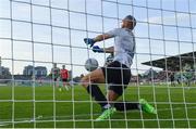 13 May 2022; Shamrock Rovers goalkeeper Alan Mannus makes a save during the SSE Airtricity League Premier Division match between Shamrock Rovers and Derry City at Tallaght Stadium in Dublin. Photo by Seb Daly/Sportsfile