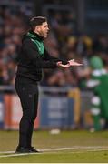 13 May 2022; Shamrock Rovers manager Stephen Bradley during the SSE Airtricity League Premier Division match between Shamrock Rovers and Derry City at Tallaght Stadium in Dublin. Photo by Seb Daly/Sportsfile