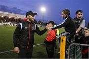 13 May 2022; Dundalk head coach Stephen O'Donnell after his side's victory in the SSE Airtricity League Premier Division match between Dundalk and Bohemians at Oriel Park in Dundalk, Louth. Photo by Ramsey Cardy/Sportsfile