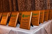 14 May 2022; A general view of the awards before the 2021/22 Basketball Ireland Annual Awards and Hall of Fame ceremony in Dublin on Saturday at Royal Marine Hotel in Dun Laoghaire, Dublin. Photo by Sam Barnes/Sportsfile