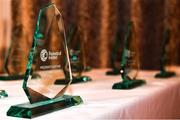 14 May 2022; A general view of the awards before the 2021/22 Basketball Ireland Annual Awards and Hall of Fame ceremony in Dublin on Saturday at Royal Marine Hotel in Dun Laoghaire, Dublin. Photo by Sam Barnes/Sportsfile