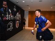 14 May 2022; Josh van der Flier of Leinster arrives before the Heineken Champions Cup Semi-Final match between Leinster and Toulouse at the Aviva Stadium in Dublin. Photo by Harry Murphy/Sportsfile