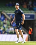 14 May 2022; Recently retired Leinster player Dan Leavy before the Heineken Champions Cup Semi-Final match between Leinster and Toulouse at Aviva Stadium in Dublin. Photo by Brendan Moran/Sportsfile