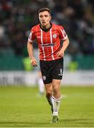13 May 2022; Joe Thomson of Derry City during the SSE Airtricity League Premier Division match between Shamrock Rovers and Derry City at Tallaght Stadium in Dublin.  Photo by Stephen McCarthy/Sportsfile
