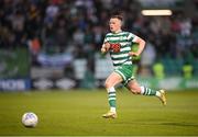 13 May 2022; Andy Lyons of Shamrock Rovers during the SSE Airtricity League Premier Division match between Shamrock Rovers and Derry City at Tallaght Stadium in Dublin.  Photo by Stephen McCarthy/Sportsfile
