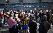 14 May 2022; Supporters wait to enter Parnell Park before the Leinster GAA Hurling Senior Championship Round 4 match between Dublin and Kilkenny at Parnell Park in Dublin. Photo by Stephen McCarthy/Sportsfile