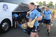 14 May 2022; Conor Burke of Dublin arrives for the Leinster GAA Hurling Senior Championship Round 4 match between Dublin and Kilkenny at Parnell Park in Dublin. Photo by Stephen McCarthy/Sportsfile