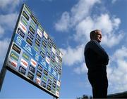 14 May 2022; Dublin manager Mattie Kenny before the Leinster GAA Hurling Senior Championship Round 4 match between Dublin and Kilkenny at Parnell Park in Dublin. Photo by Stephen McCarthy/Sportsfile