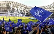 14 May 2022; Leinster supporters before the Heineken Champions Cup Semi-Final match between Leinster and Toulouse at the Aviva Stadium in Dublin. Photo by Harry Murphy/Sportsfile