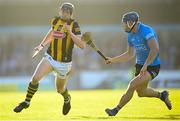 14 May 2022; Walter Walsh of Kilkenny in action against Eoghan O'Donnell of Dublin during the Leinster GAA Hurling Senior Championship Round 4 match between Dublin and Kilkenny at Parnell Park in Dublin. Photo by Stephen McCarthy/Sportsfile
