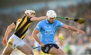 14 May 2022; Donnacha Ryan of Dublin in action against Paddy Deegan of Kilkenny during the Leinster GAA Hurling Senior Championship Round 4 match between Dublin and Kilkenny at Parnell Park in Dublin. Photo by Stephen McCarthy/Sportsfile