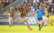 14 May 2022; James Madden of Dublin has his hurl pulled by Adrian Mullen of Kilkenny during the Leinster GAA Hurling Senior Championship Round 4 match between Dublin and Kilkenny at Parnell Park in Dublin. Photo by Stephen McCarthy/Sportsfile