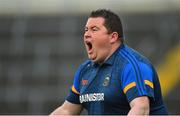 14 May 2022; Tipperary manager David Power reacts during the Munster GAA Senior Football Championship Semi-Final match between Tipperary and Limerick at FBD Semple Stadium in Thurles, Tipperary. Photo by Diarmuid Greene/Sportsfile