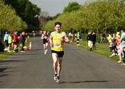 15 May 2022; Peter Somba of Dunboyne AC, Meath, on his way to finishing 2nd in the AAI National 5k Road Championships at Phoenix Park in Dublin. Photo by Harry Murphy/Sportsfile