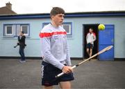 15 May 2022; Ciarán Joyce of Cork arrives for the Munster GAA Hurling Senior Championship Round 4 match between Waterford and Cork at Walsh Park in Waterford. Photo by Stephen McCarthy/Sportsfile