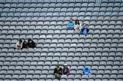 15 May 2022; Spectators in the Cusack Stand before the Leinster GAA Football Senior Championship Semi-Final match between Kildare and Westmeath at Croke Park in Dublin. Photo by Piaras Ó Mídheach/Sportsfile