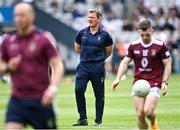 15 May 2022; Westmeath manager Jack Cooney before the Leinster GAA Football Senior Championship Semi-Final match between Kildare and Westmeath at Croke Park in Dublin. Photo by Piaras Ó Mídheach/Sportsfile