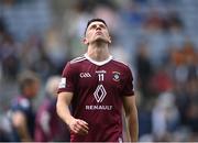 15 May 2022; Ronan O’Toole of Westmeath leaves the pitch after his side's defeat in the Leinster GAA Football Senior Championship Semi-Final match between Kildare and Westmeath at Croke Park in Dublin. Photo by Piaras Ó Mídheach/Sportsfile