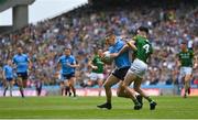 15 May 2022; Con O’Callaghan of Dublin in action against Eoin Harkin of Meath during the Leinster GAA Football Senior Championship Semi-Final match between Dublin and Meath at Croke Park in Dublin. Photo by Seb Daly/Sportsfile
