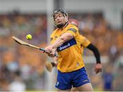 15 May 2022; Tony Kelly of Clare scores a point during the Munster GAA Hurling Senior Championship Round 4 match between Clare and Limerick at Cusack Park in Ennis, Clare. Photo by Ray McManus/Sportsfile