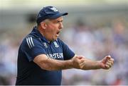 15 May 2022; Monaghan manager Séamus McEnaney during the Ulster GAA Football Senior Championship Semi-Final match between Derry and Monaghan at Athletic Grounds in Armagh. Photo by Ramsey Cardy/Sportsfile