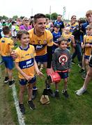 15 May 2022; John Conlon of Clare with supporters after the Munster GAA Hurling Senior Championship Round 4 match between Clare and Limerick at Cusack Park in Ennis, Clare. Photo by Ray McManus/Sportsfile