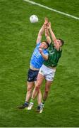 15 May 2022; John Small of Dublin in action against Bryan Menton of Meath during the Leinster GAA Football Senior Championship Semi-Final match between Dublin and Meath at Croke Park in Dublin. Photo by Seb Daly/Sportsfile