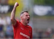 15 May 2022; Derry manager Rory Gallagher near the end of the Ulster GAA Football Senior Championship Semi-Final match between Derry and Monaghan at Athletic Grounds in Armagh. Photo by Daire Brennan/Sportsfile