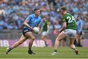 15 May 2022; John Small of Dublin in action against Mathew Costello of Meath during the Leinster GAA Football Senior Championship Semi-Final match between Dublin and Meath at Croke Park in Dublin. Photo by Seb Daly/Sportsfile