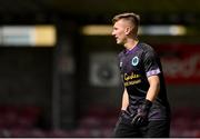 14 May 2022; Bluebell United goalkeeper Erne Lemantovic during the FAI Centenary Intermediate Cup Final 2021/2022 match between Rockmount AFC and Bluebell United at Turner's Cross in Cork. Photo by Seb Daly/Sportsfile