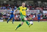 14 May 2022; Ken Hoey of Rockmount AFC during the FAI Centenary Intermediate Cup Final 2021/2022 match between Rockmount AFC and Bluebell United at Turner's Cross in Cork. Photo by Seb Daly/Sportsfile