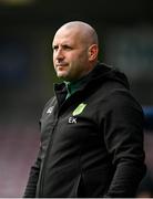 14 May 2022; Rockmount AFC manager Edward Kenny during the FAI Centenary Intermediate Cup Final 2021/2022 match between Rockmount AFC and Bluebell United at Turner's Cross in Cork. Photo by Seb Daly/Sportsfile