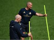 16 May 2022; Backs coach Felipe Contepomi and senior coach Stuart Lancaster during Leinster rugby squad training at Energia Park in Dublin. Photo by Harry Murphy/Sportsfile