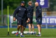16 May 2022; Contact skills coach Denis Leamy and backs coach Felipe Contepomi during Leinster rugby squad training at Energia Park in Dublin. Photo by Harry Murphy/Sportsfile