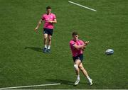 16 May 2022; Rob Russell, right, and Cormac Foley during Leinster rugby squad training at Energia Park in Dublin. Photo by Harry Murphy/Sportsfile