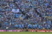 15 May 2022; Dublin supporters before the Leinster GAA Football Senior Championship Semi-Final match between Dublin and Meath at Croke Park in Dublin. Photo by Seb Daly/Sportsfile