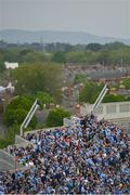 15 May 2022; Dublin supporters during the Leinster GAA Football Senior Championship Semi-Final match between Dublin and Meath at Croke Park in Dublin. Photo by Seb Daly/Sportsfile