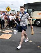 15 May 2022; David Fitzgerald of Clare arrives for the Munster GAA Hurling Senior Championship Round 4 match between Clare and Limerick at Cusack Park in Ennis, Clare. Photo by Ray McManus/Sportsfile