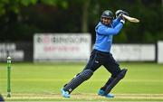 17 May 2022; Simi Singh of Leinster Lightning batting during the Cricket Ireland Inter-Provincial Cup match between Northern Knights and Leinster Lightning at Stormont in Belfast. Photo by Oliver McVeigh/Sportsfile