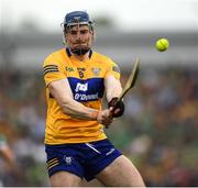 15 May 2022; David Fitzgerald of Clare during the Munster GAA Hurling Senior Championship Round 4 match between Clare and Limerick at Cusack Park in Ennis, Clare. Photo by Ray McManus/Sportsfile