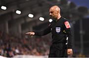 13 May 2022; Referee Neil Doyle during the SSE Airtricity League Premier Division match between Shamrock Rovers and Derry City at Tallaght Stadium in Dublin. Photo by Seb Daly/Sportsfile