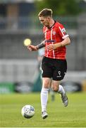 13 May 2022; Jamie McGonigle of Derry City during the SSE Airtricity League Premier Division match between Shamrock Rovers and Derry City at Tallaght Stadium in Dublin. Photo by Seb Daly/Sportsfile