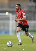 13 May 2022; Daniel Lafferty of Derry City during the SSE Airtricity League Premier Division match between Shamrock Rovers and Derry City at Tallaght Stadium in Dublin. Photo by Seb Daly/Sportsfile